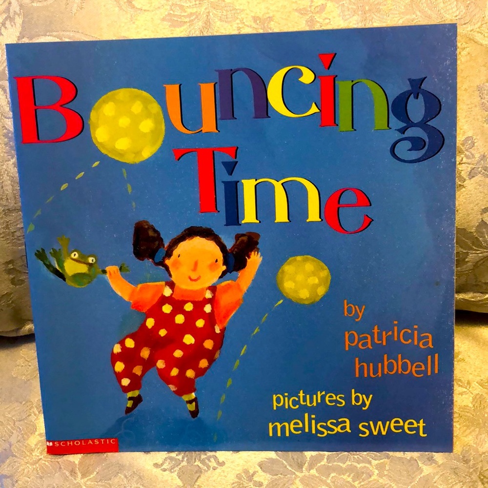 BOUNCING TIME - SCHOLASTIC CHILDREN’S BOOK EDUCATIONAL TOY BEDTIME STOR - #346